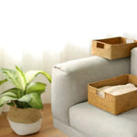 Load image into Gallery viewer, Hand-woven Rattan Wicker Basket
