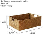 Load image into Gallery viewer, Hand-woven Rattan Wicker Basket
