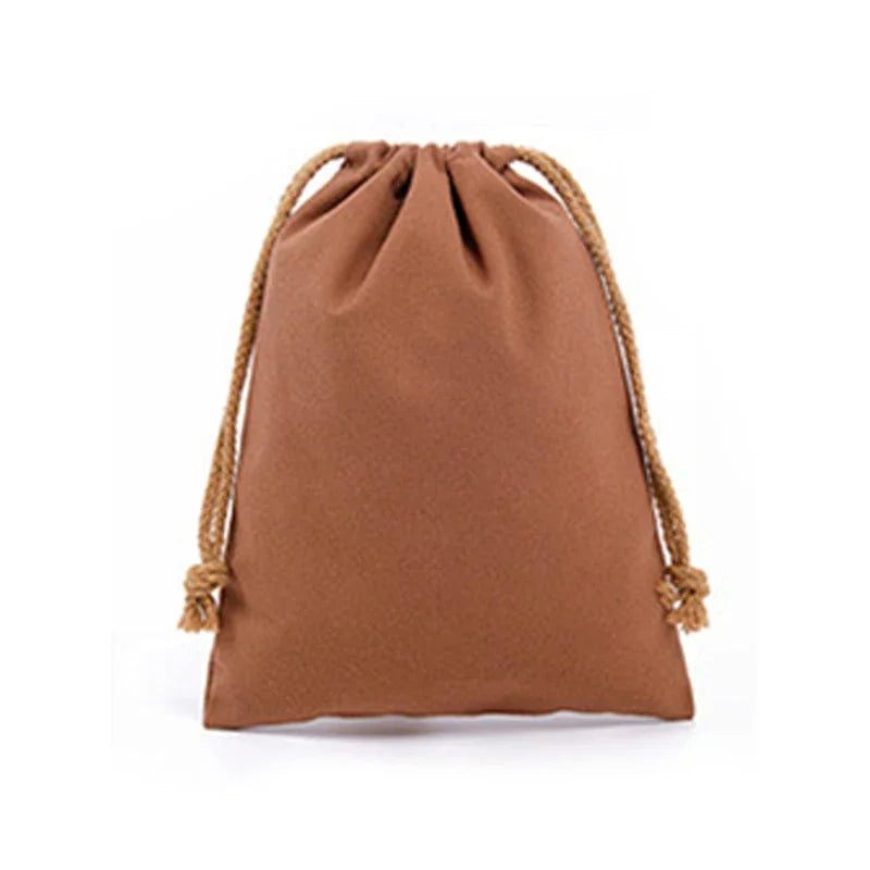 Reusable Cotton Drawstring Bags