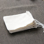 Load image into Gallery viewer, 50pcs Tea Empty Cotton Muslin Bags
