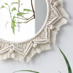 Load image into Gallery viewer, Wall Hanging Boho Mirror
