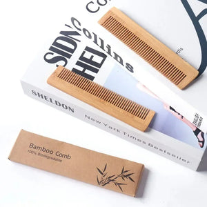 Scalp Massage Wooden Comb