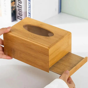 Bamboo Tissue Box