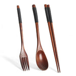 Load image into Gallery viewer, Bamboo Tableware Set
