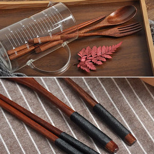 Bamboo Tableware Set
