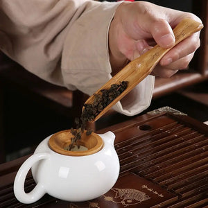 1pc Natural Bamboo Tea Spoon