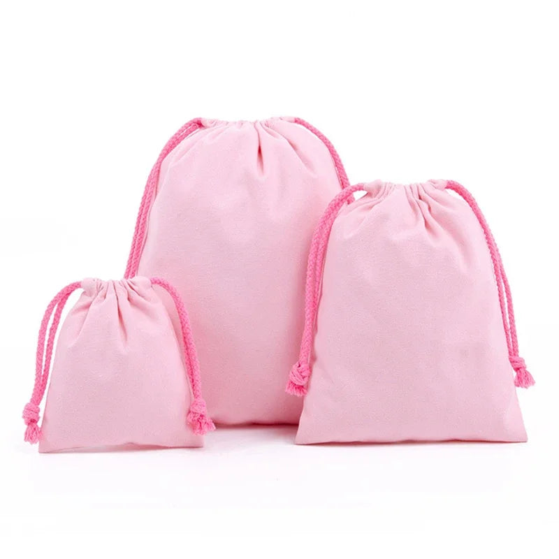 Reusable Cotton Drawstring Bags