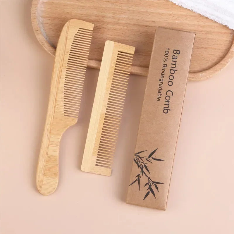 Scalp Massage Wooden Comb