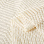 Load image into Gallery viewer, White Boho Throw Blanket
