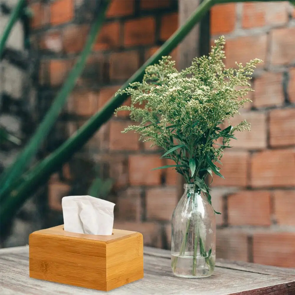 Bamboo Tissue Box