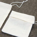 Load image into Gallery viewer, 50pcs Tea Empty Cotton Muslin Bags
