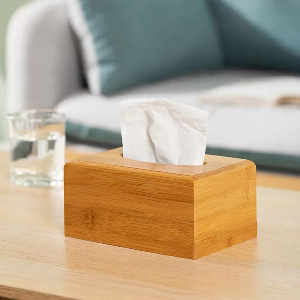 Bamboo Tissue Box