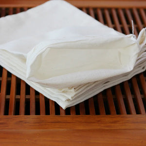 50pcs Tea Empty Cotton Muslin Bags