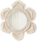 Load image into Gallery viewer, Wall Hanging Boho Mirror
