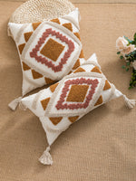 Load image into Gallery viewer, Multi-Color Geometric Combination Pillow Cover
