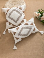 Load image into Gallery viewer, Multi-Color Geometric Combination Pillow Cover

