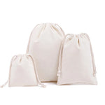 Load image into Gallery viewer, Reusable Cotton Drawstring Bags
